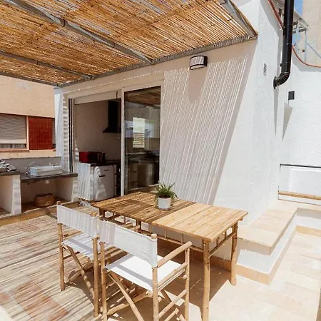 Loft Alguer Ii Con Terraza, Barbacoa Y Chimenea *
