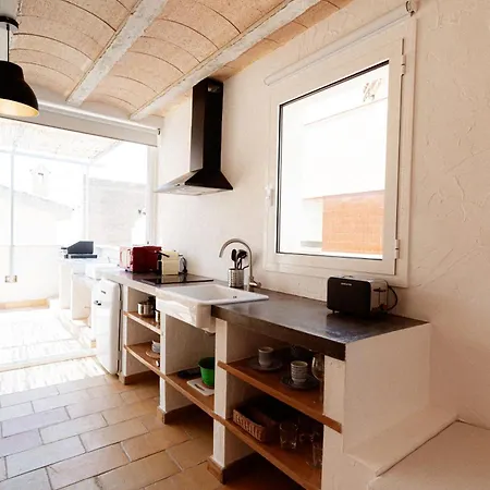 Apartamento Loft Alguer Ii Con Terraza, Barbacoa Y Chimenea